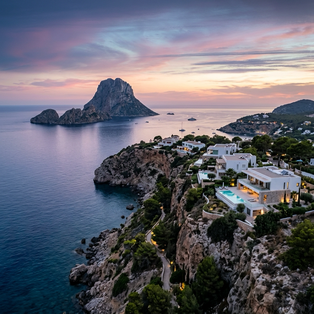 Ibiza Night View