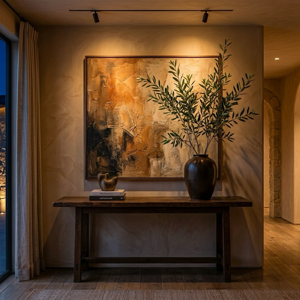 Boutique Luxury Interior Night